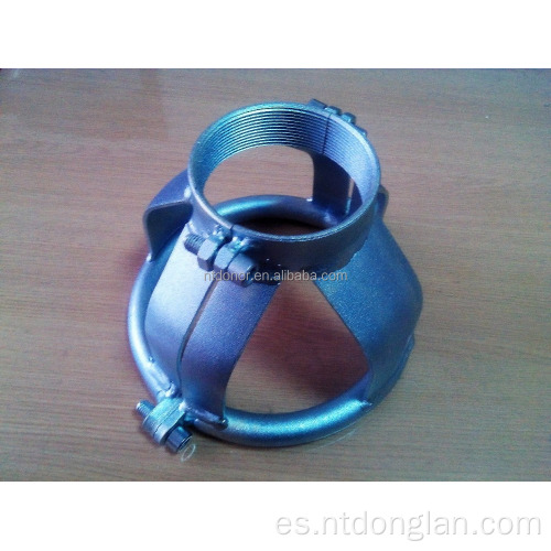 acero o collar de metal sin costura para el cilindro de gas